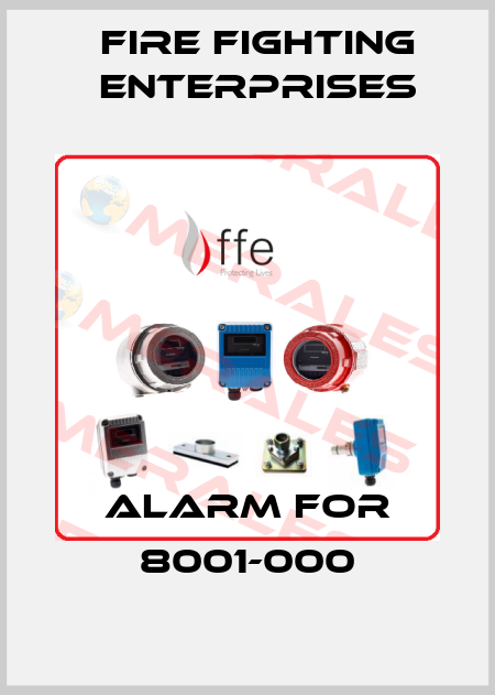 Alarm for 8001-000 Fire Fighting Enterprises