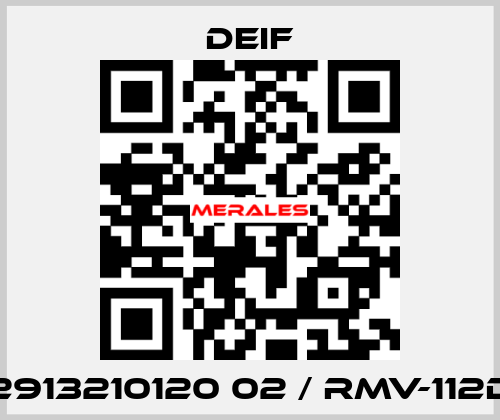 2913210120 02 / RMV-112D Deif