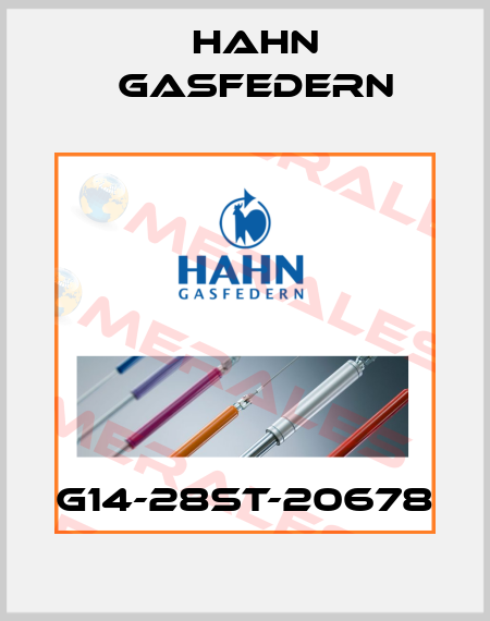 G14-28ST-20678 Hahn Gasfedern