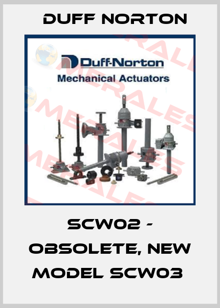 SCW02 - OBSOLETE, NEW MODEL SCW03  Duff Norton