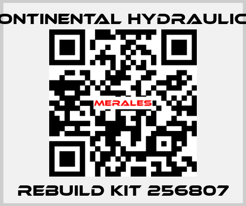 rebuild kit 256807 Continental Hydraulics