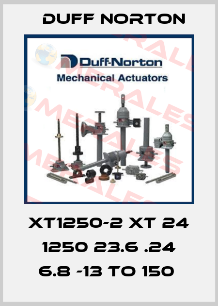 XT1250-2 XT 24 1250 23.6 .24 6.8 -13 TO 150  Duff Norton