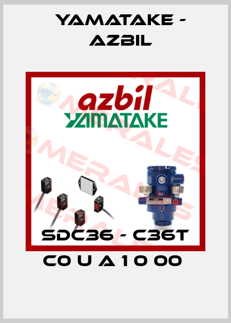 SDC36 - C36T C0 U A 1 0 00  Yamatake - Azbil
