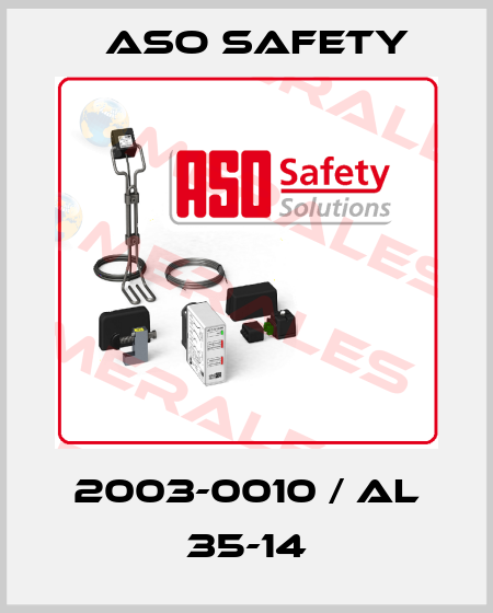 2003-0010 / AL 35-14 ASO SAFETY