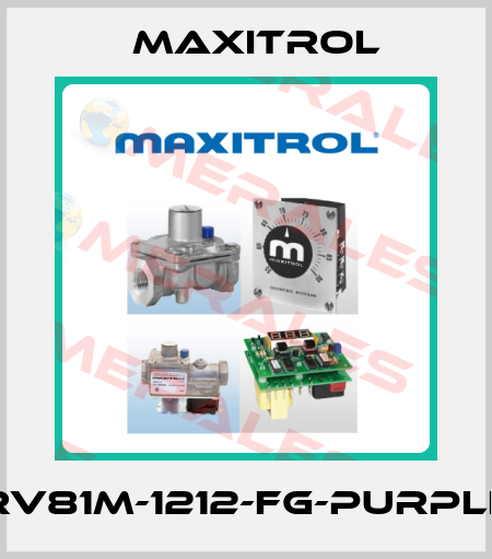 RV81M-1212-FG-PURPLE Maxitrol