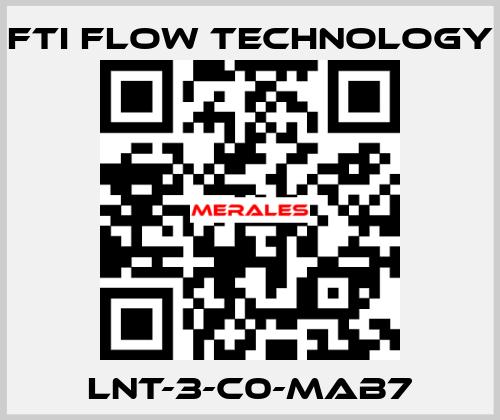 LNT-3-C0-MAB7 Fti Flow Technology
