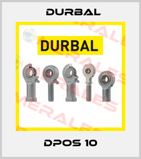 DPOS 10 Durbal