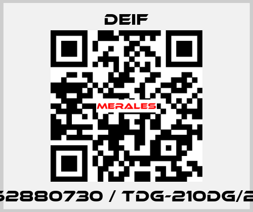 2962880730 / TDG-210DG/2 DC Deif