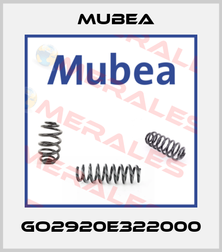 GO2920E322000 Mubea