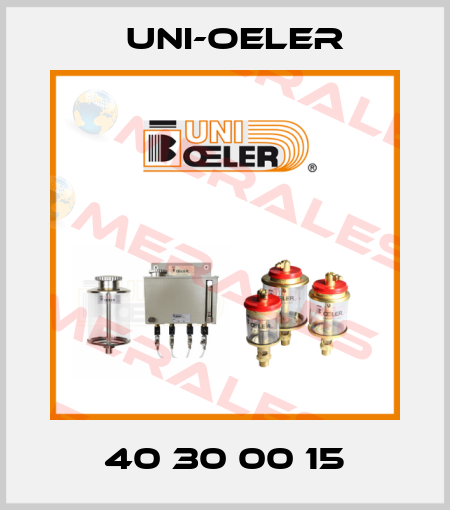 40 30 00 15 Uni-Oeler