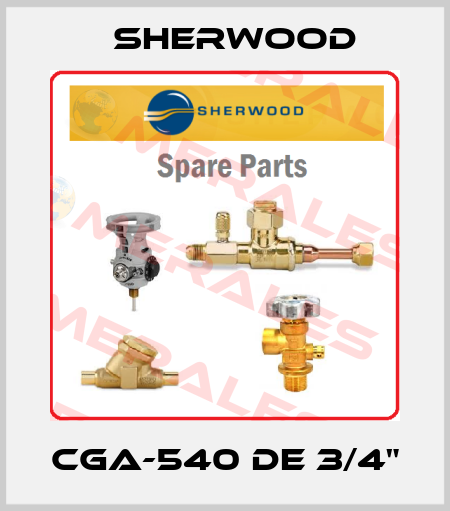  CGA-540 de 3/4" Sherwood
