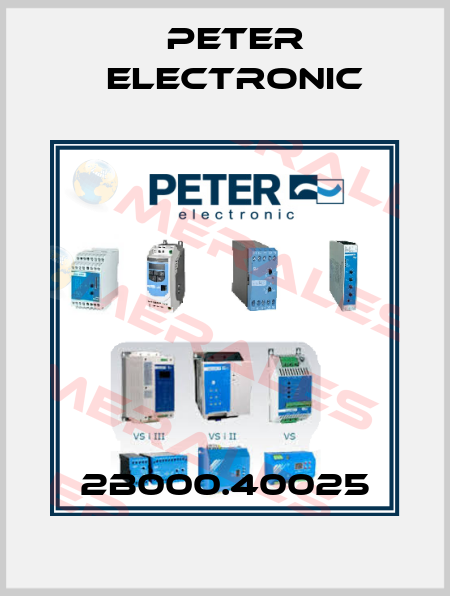 2B000.40025 Peter Electronic