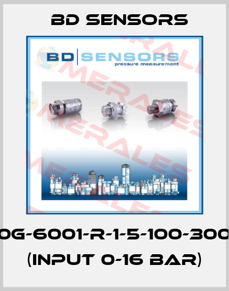 26.600G-6001-R-1-5-100-300-1-000 (INPUT 0-16 BAR) Bd Sensors