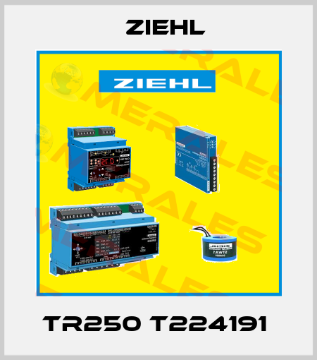 TR250 T224191  Ziehl