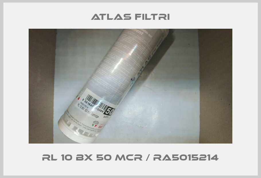 RL 10 BX 50 mcr / RA5015214 Atlas Filtri