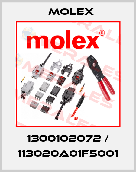 1300102072 / 113020A01F5001 Molex