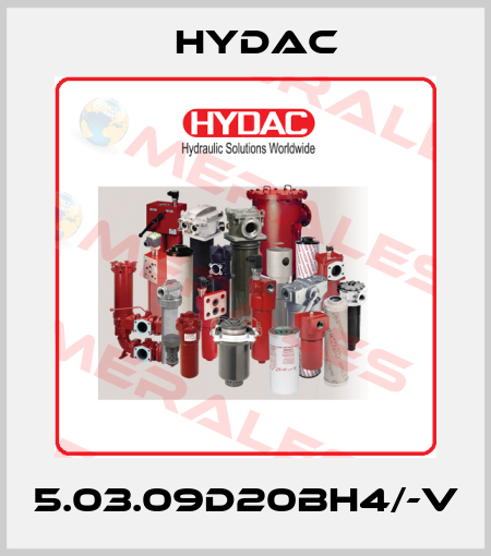 5.03.09D20BH4/-V Hydac