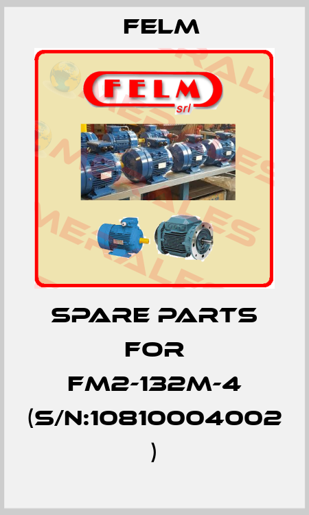 spare parts for FM2-132M-4 (S/N:10810004002 ) Felm