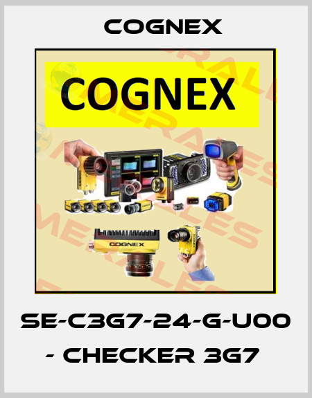 SE-C3G7-24-G-U00 - CHECKER 3G7  Cognex