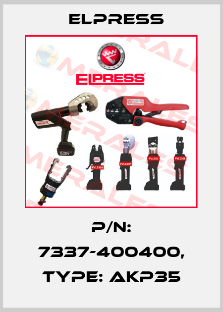 p/n: 7337-400400, Type: AKP35 Elpress