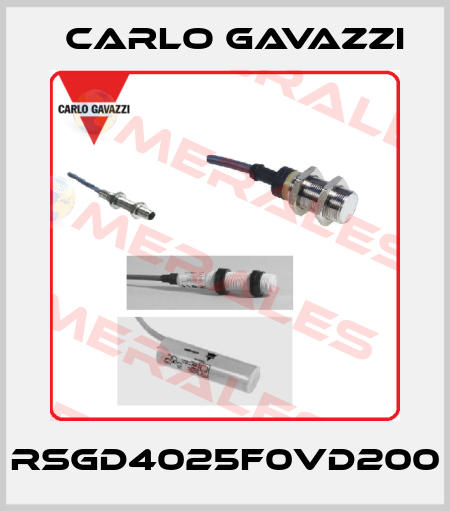 RSGD4025F0VD200 Carlo Gavazzi
