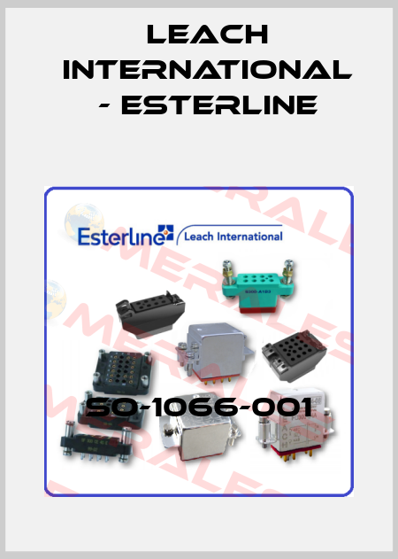 SO-1066-001 Leach International - Esterline