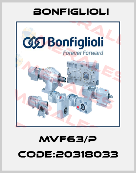 MVF63/P CODE:20318033 Bonfiglioli