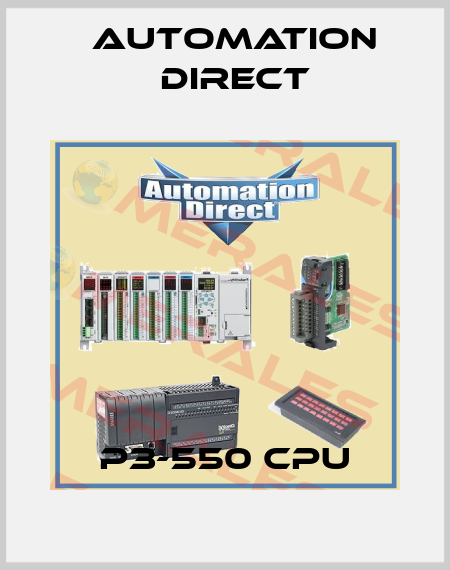 P3-550 CPU Automation Direct