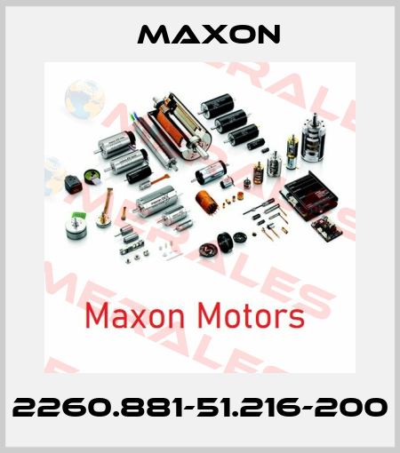 2260.881-51.216-200 Maxon