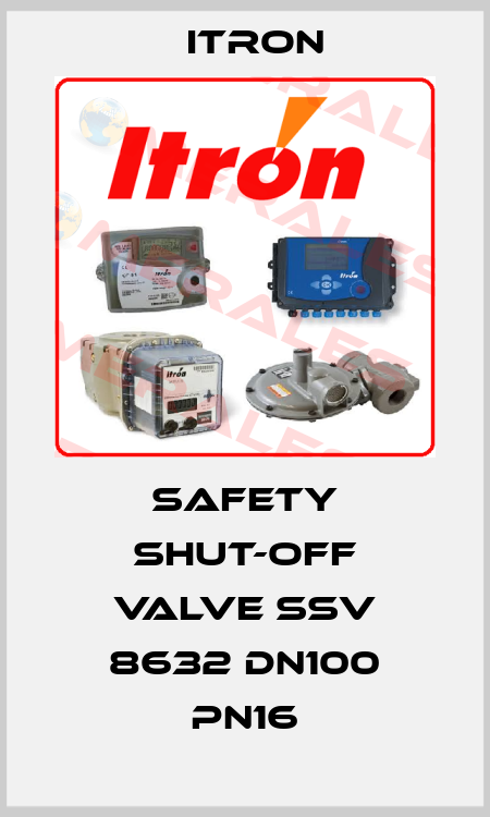 Safety shut-off valve SSV 8632 DN100 PN16 Itron