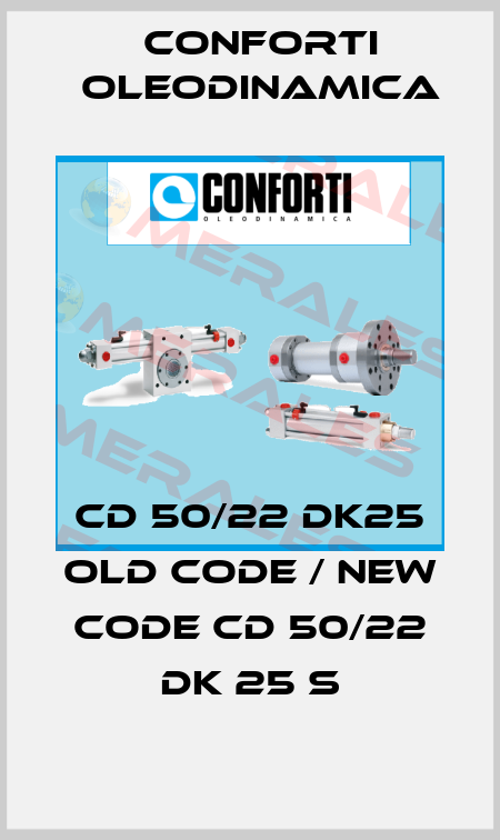 CD 50/22 DK25 old code / new code CD 50/22 DK 25 S Conforti Oleodinamica