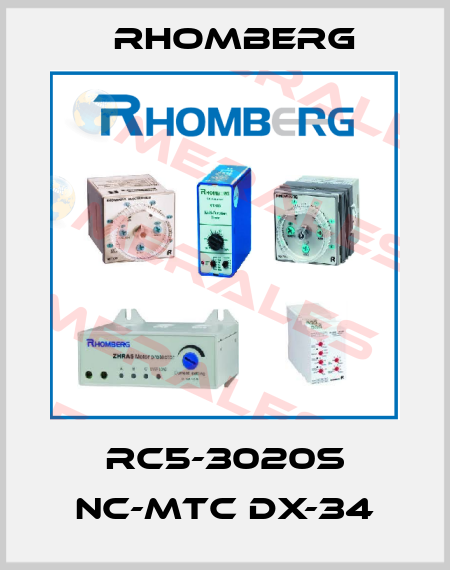 RC5-3020S NC-MTC DX-34 Rhomberg