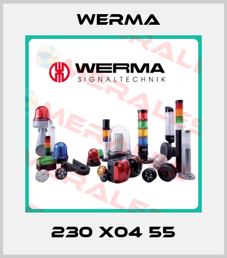 230 X04 55 Werma
