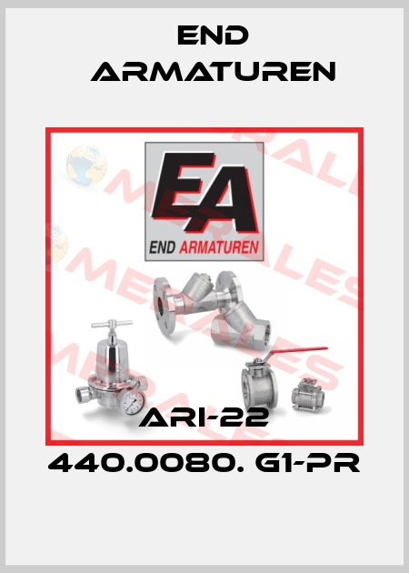 ARI-22 440.0080. G1-Pr End Armaturen