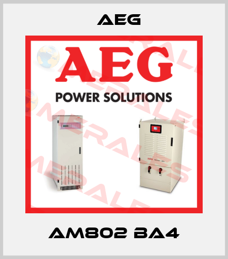 AM802 BA4 AEG