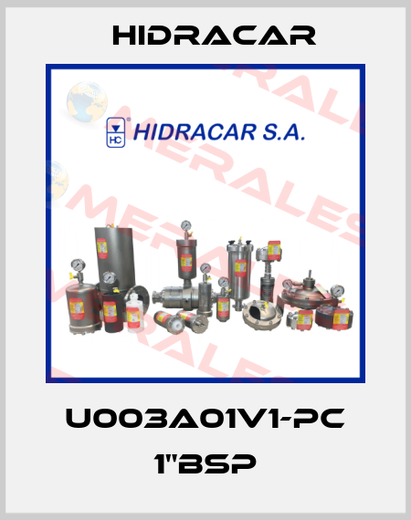 U003A01V1-PC 1"BSP Hidracar