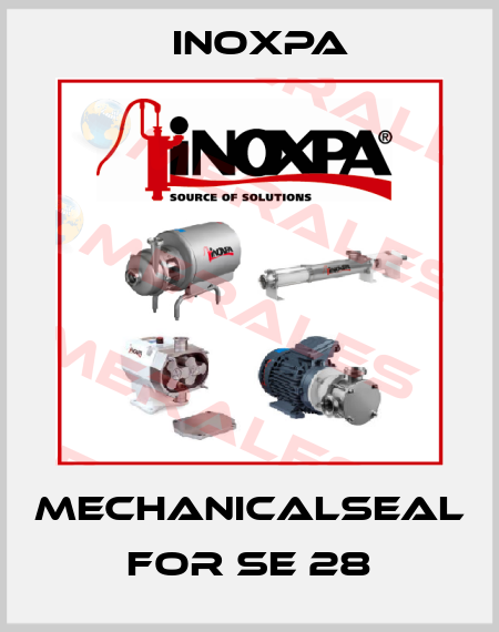 mechanicalseal for SE 28 Inoxpa