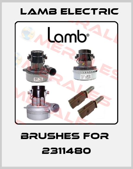 brushes for  2311480 Lamb Electric