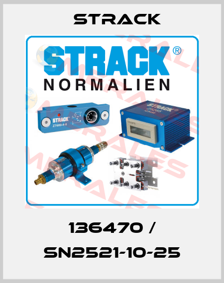 136470 / SN2521-10-25 Strack