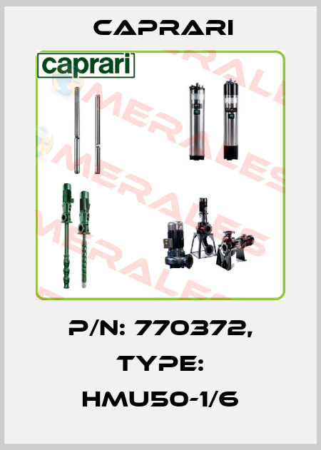 P/N: 770372, Type: HMU50-1/6 CAPRARI 