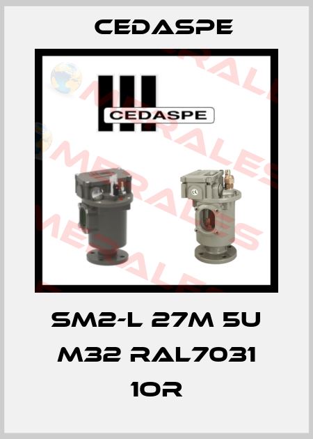 SM2-L 27M 5U M32 RAL7031 1OR Cedaspe