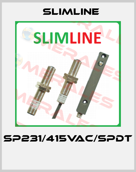 SP231/415VAC/SPDT  Slimline