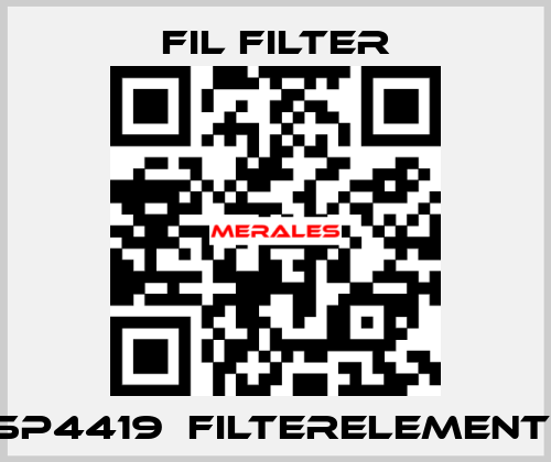 SP4419  FILTERELEMENT  Fil Filter