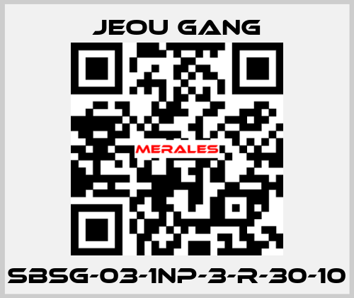 SBSG-03-1NP-3-R-30-10 Jeou Gang
