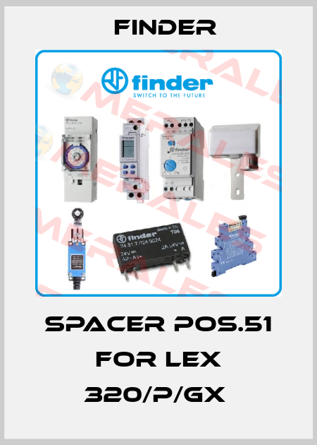 SPACER POS.51 FOR LEX 320/P/GX  Finder