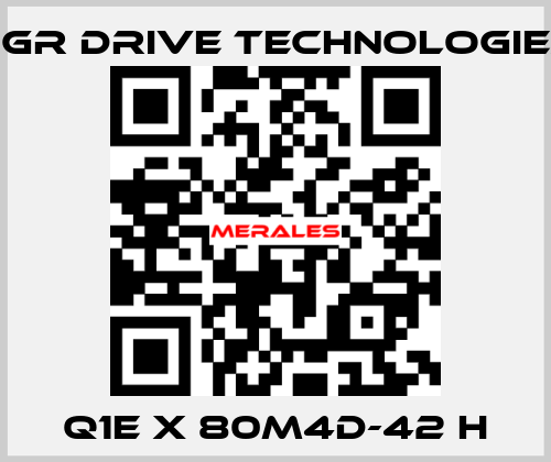 Q1E X 80M4D-42 H PGR Drive Technologies