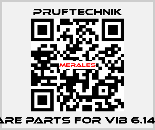SPARE PARTS FOR VIB 6.142R  Pruftechnik