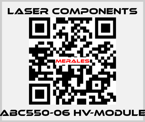 ABC550-06 HV-Module Laser Components