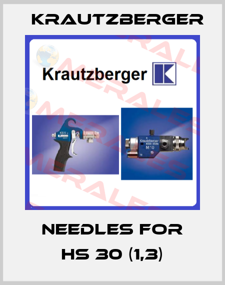 needles for HS 30 (1,3) Krautzberger