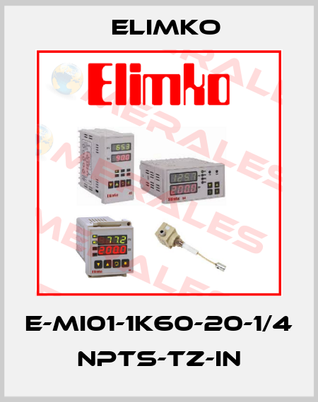 E-MI01-1K60-20-1/4 NPTS-TZ-IN Elimko